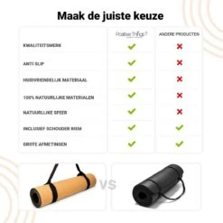 Yoga Mat Sportmat Fitnessmat Antislip Duurzaam Kurk Met Yoga Lessen -Merkloos Winkel 1198x1200 59