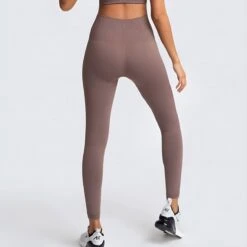 Gym Revolution - Sportlegging Dames - Sportkleding Dames - Sportbroek Dames - Sportlegging - High Waist - Shape Legging - Sportlegging Dames High Waist - Hardloopbroek Dames - Yoga Legging Dames - Oud Roze Maat M -Merkloos Winkel 1198x1200 83