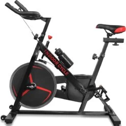 Trend24 Hometrainer - Hometrainer Fiets - Spinningfiets - Spinning - Max 120 KG - Zwart -Merkloos Winkel 1198x1200 94