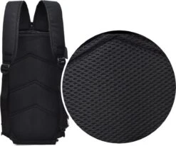 Merkloos Luxe Sporttas Met Schoenenvak- Reistas-Weekendtas -Waterafstotend-zwart -Merkloos Winkel 1200x1000 26