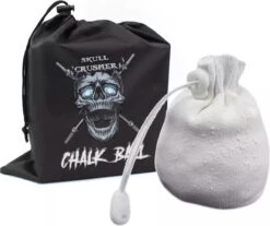 Skull Crusher - Chalk Ball Met Nylon Opbergtasje - Magnesium
