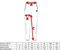 Donnay Joggingbroek Met Elastiek Carolyn - Sportbroek - Dames - Maat L -Zwart -Merkloos Winkel 1200x1009 4