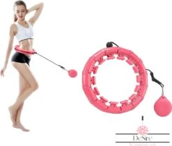 DeSire Fitness Hoelahoep Met Gewicht - Roze - Sport Hoepel Voor Volwassenen En Kinderen - Hula Hoop - Weight Hoop - HoolaHoop -Merkloos Winkel 1200x1016 18