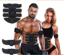 EMS-Elektrische Buikspieren, Armen En Benen Trainer - Unisex - Zwart -Merkloos Winkel 1200x1023 4