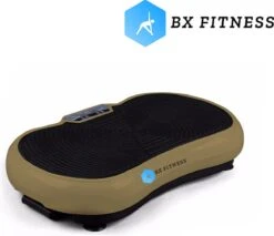 BX Fitness® - Ultra Slim Body Shaper - Fitness Trilplaat - Trainingsapparatuur Voor Uithoudingstraining - Power Plate - Full Body Workout - Sport Trilplaat Goud - Bevat Duidelijke Handleiding - NU Met Handige Voedingsgids! - Incl Stretch Bands -Merkloos Winkel 1200x1034 11