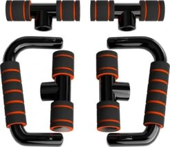 U Fit One® Opdruksteunen - Push Up Bars - Push Up Grips & Stand - Fitness - Workout - Ufitone - Rood -Merkloos Winkel 1200x1034 14