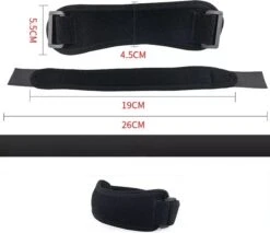 Knie Patella Band - Verstelbaar - Compressie Bandage - Brace - Strap - Kniesteun - Elastisch - Unisex - One Size -Merkloos Winkel 1200x1036 29