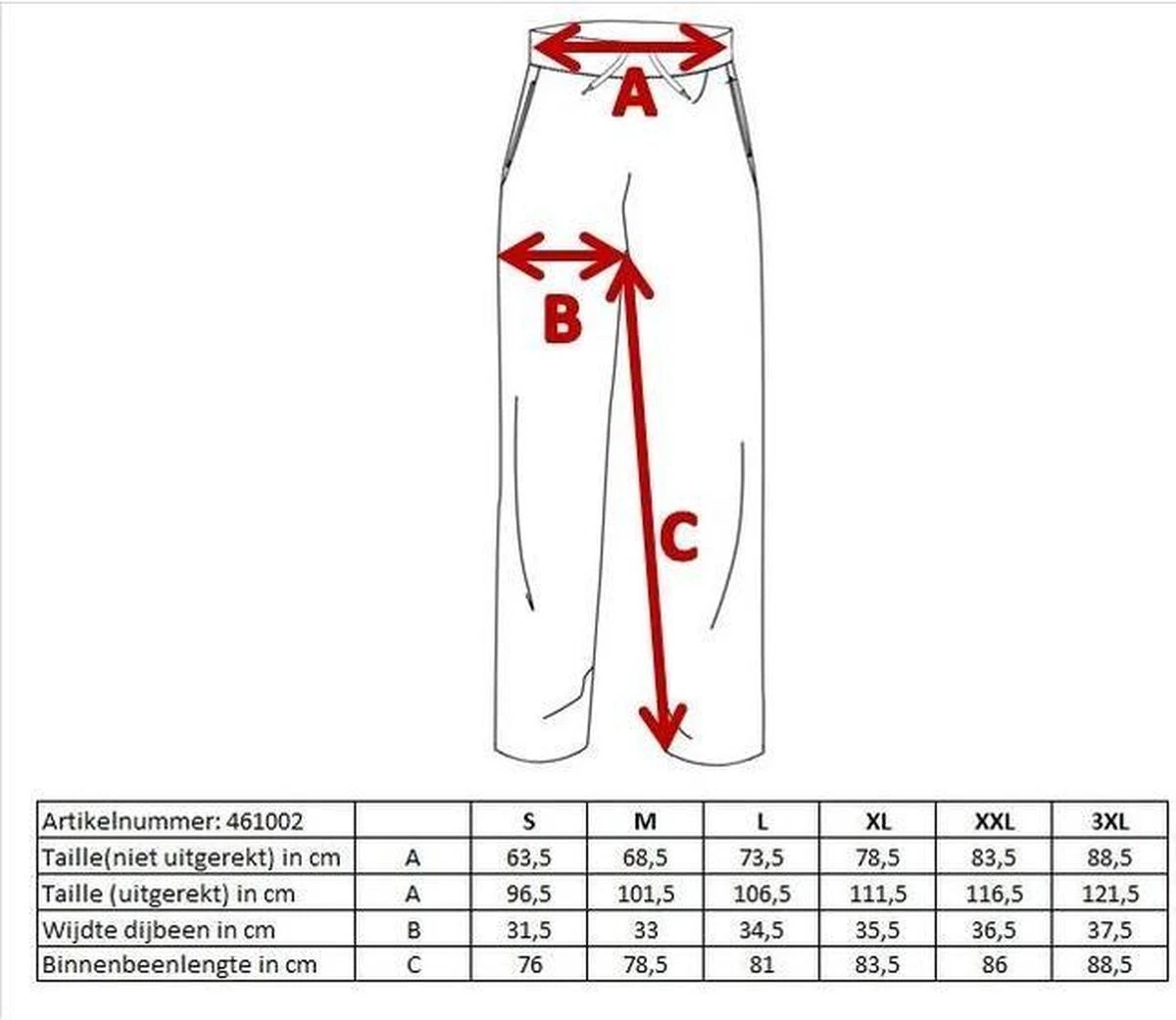 2-Pack Donnay Joggingbroek Rechte Pijp Dunne Kwaliteit - Sportbroek - Heren - Maat XL - Zwart 7 2-Pack Donnay Joggingbroek Rechte Pijp Dunne Kwaliteit - Sportbroek - Heren - Maat XL - Zwart - Afbeelding 5