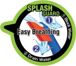 ReefTourer Snorkelmasker Duikbril Snorkelset RC-0107- Zwart/zwart -Merkloos Winkel 1200x1042 10