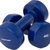 Tunturi Dumbell Set - 2 X 4,0 Kg - Vinyl - Blauw - Incl. Gratis Fitness App 1 Tunturi Dumbell Set - 2 X 4,0 Kg - Vinyl - Blauw - Incl. Gratis Fitness App -Merkloos Winkel 1200x1046 4