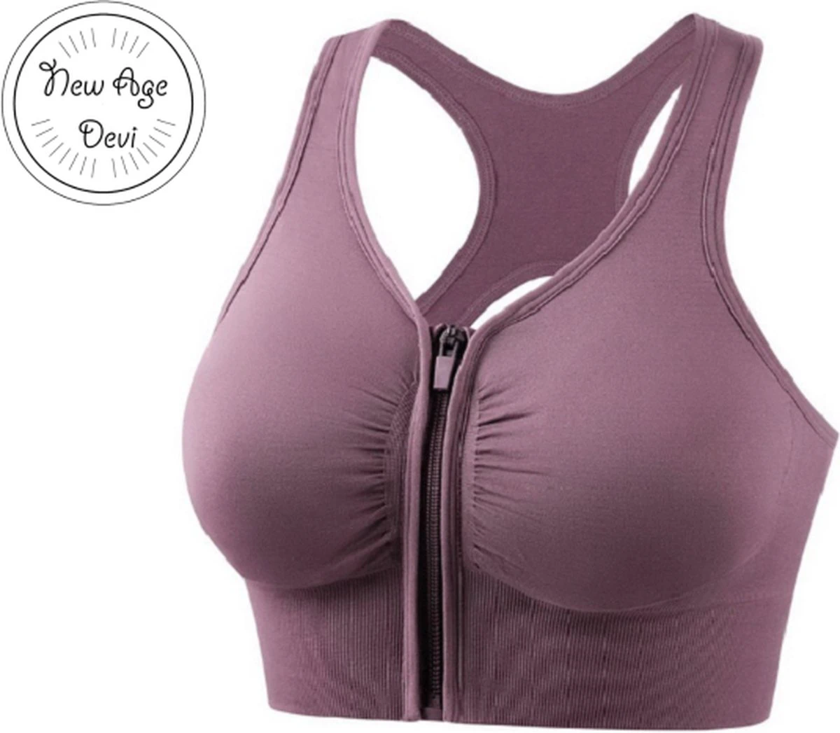 Sportbeha Met Voorsluiting - Zwart - Small 12 Sportbeha Met Voorsluiting - Zwart - Small - Afbeelding 10