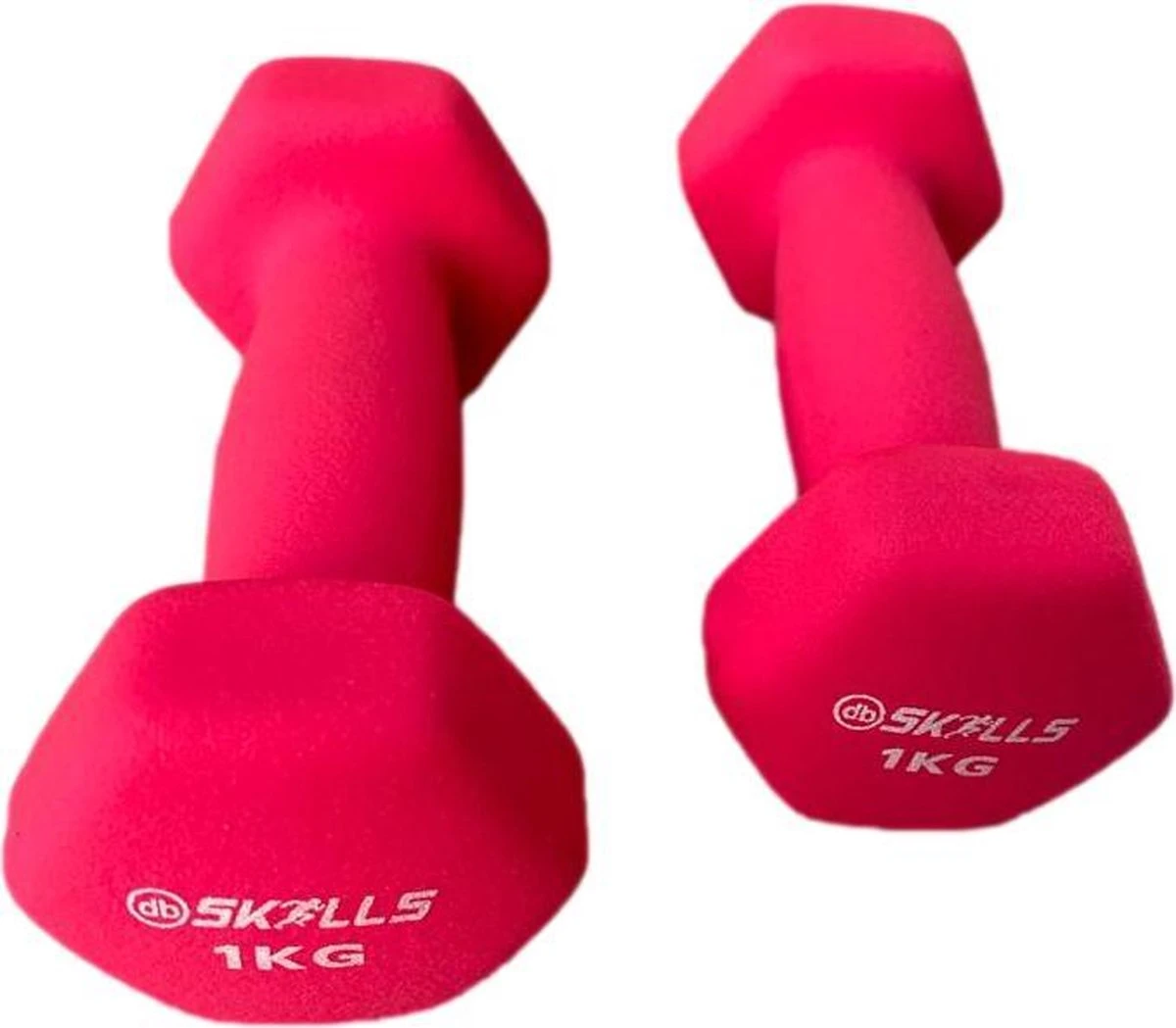 Db SKILLS 1KG Dumbbell Set Van 2 Stuks - Gewichten - Fitness - Sport 3 Db SKILLS 1KG Dumbbell Set Van 2 Stuks - Gewichten - Fitness - Sport