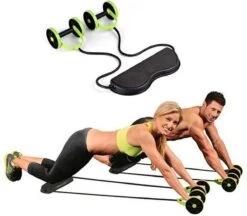 Merkloos Ab Wheel - Ab Roller - Ab Trainer - Buikspiertrainer - Buikspierwiel Met Knieondersteuning - Trainingswiel - Home Workout - Full Body Workout -Merkloos Winkel 1200x1050 11