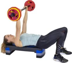 RS Sports Aerobic Pump Set - Halterset Met Gewichten - 130 Cm Stang - Totaal 20 Kg - Rubber Schijven -Merkloos Winkel 1200x1054 9