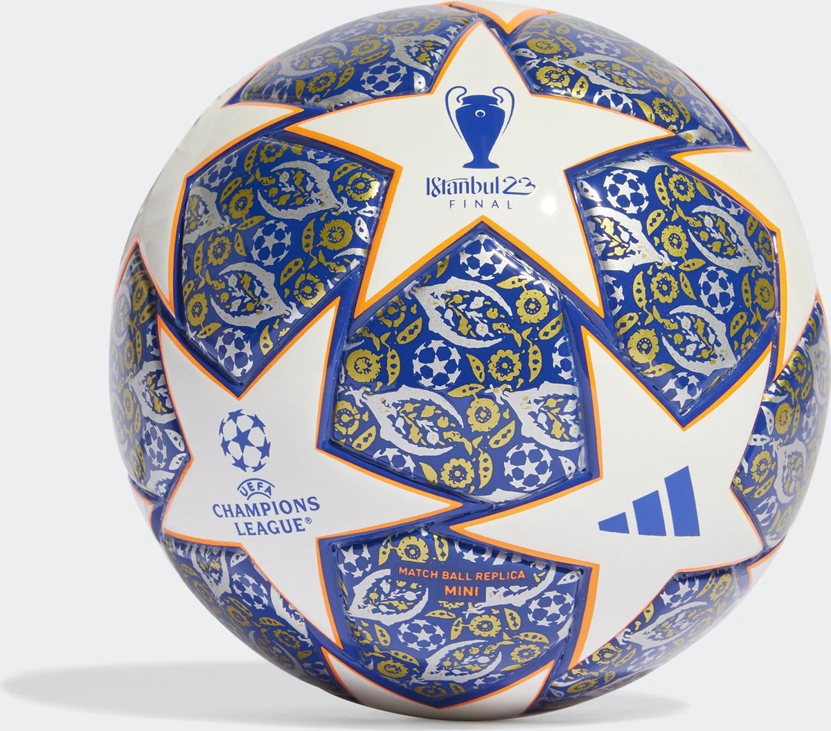 Adidas Performance UCL Istanbul Mini-Voetbal - Unisex - Wit - 1 3 Adidas Performance UCL Istanbul Mini-Voetbal - Unisex - Wit - 1