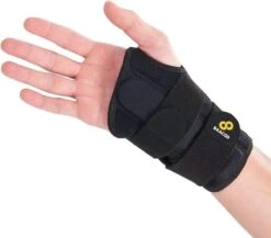 Bracoo WB30 Polsbrace - Ergonomische Spalk Stabilisator - Rechter- Of Linkerhand - Sterke Ondersteuning