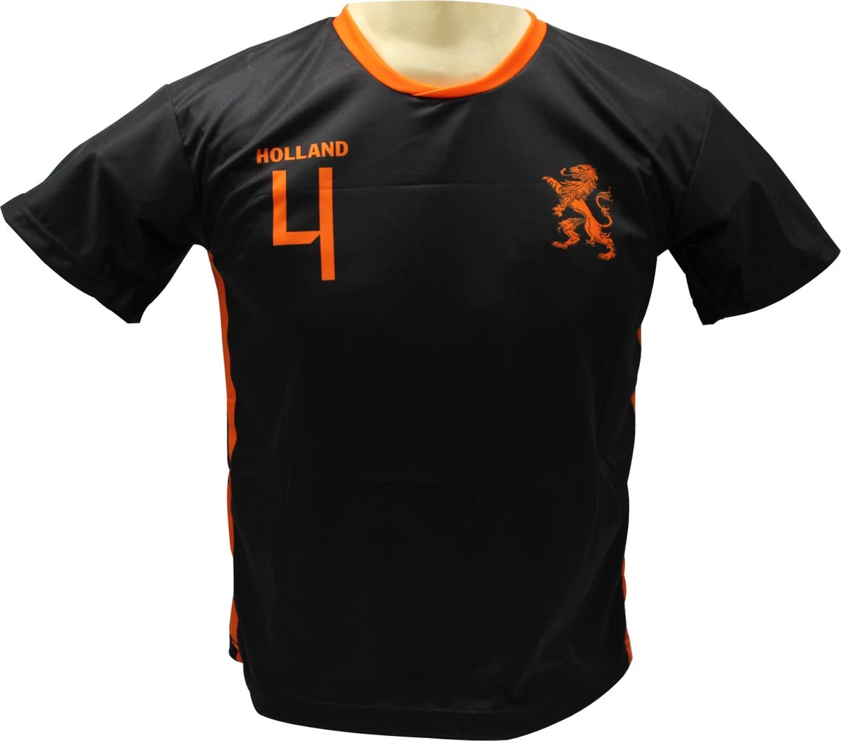 Virgil Van Dijk Nederlands Elftal Voetbaltenue Uit Zwart | Imitatie Voetbal Shirt + Broekje Set - EK/WK Tenue | Maat S (164) 4 Virgil Van Dijk Nederlands Elftal Voetbaltenue Uit Zwart | Imitatie Voetbal Shirt + Broekje Set - EK/WK Tenue | Maat S (164) - Afbeelding 2