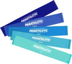 Panathletic Weerstandsbanden – Set Van 5 – Handleiding – Opbergzakje – EBook Met Extra Oefeningen – Blauw -Merkloos Winkel 1200x1063 3