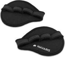 Navaris Universele Fitness Grip Pads - Handschoenen Geschikt Voor Powerlifting, Crossfit, Fitness En Bodybuilding - Geschikt Voor Alle Maten - Zwart -Merkloos Winkel 1200x1064 3