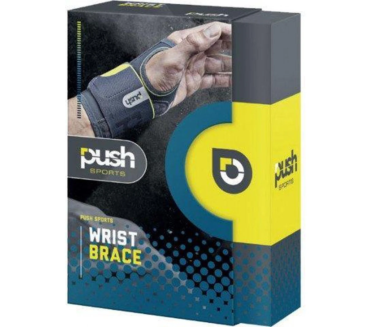 Push Sports Polsbrace - Donkergrijs - Links - Maat L 11 Push Sports Polsbrace - Donkergrijs - Links - Maat L - Afbeelding 9