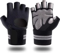 Fitness Gloves - Maat L / XL - Fitness Handschoenen - Gewichthefhandschoenen - Sporthandschoenen - Fit Sport - Pols Brace -Merkloos Winkel 1200x1066 12