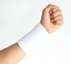 Benza Pols Zweetbandjes - Wit 12cm (2 Stuks) -Merkloos Winkel 1200x1072 4