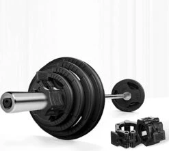 MJ Sports Premium Jaw Collar Set - Haltersluitingen - Halterklemmen - Halterstangsluiting - Jaw Collars - Olympic Barbell - Fitness - Set Van 2 - 50mm - Zwart -Merkloos Winkel 1200x1076 3