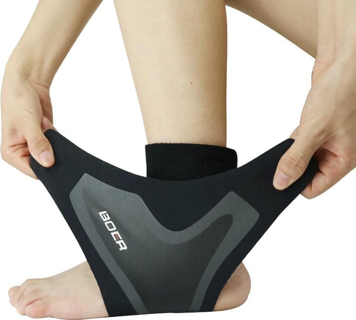 Boersport | Elastische Enkelbrace Voor Sporten | Rechts |Maat (39-41) | M 3 Boersport | Elastische Enkelbrace Voor Sporten | Rechts |Maat (39-41) | M