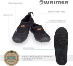 Waimea Aquaschoenen - Wave Rider - Zwart - 35 -Merkloos Winkel 1200x1080 33