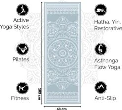 Love Generation ● Design Yoga Mat ● Fitness Mat ● MagicCarpet Print ● Mint -Merkloos Winkel 1200x1081 17