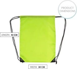 BRAMBLE 15 Sporttassen Met Trekkoord 43 X 34 Cm - Hoogwaardige Kwaliteit Oxford Stof, Dubbel Trekkoord, Leer Versterkte Hoeken - School Sport Gymtas Reizen Strand Rugtassen -Merkloos Winkel 1200x1081 22