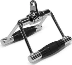 MIRO Roeigreep - Meedraaiend - Roei Handgreep - Parallelgreep - Handvat - Fitness - Dubbele Handgreep - + Karabijnhaak