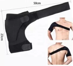 LOUZIR Lichtgewicht Schouderbrace - One Size - Unisex -Merkloos Winkel 1200x1084 14