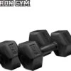 Iron Gym Dumbbell Set 2x 6 Kg Grote Robuuste Dumbbells Gietijzer - Fitness Accessoire -Merkloos Winkel 1200x1084 3