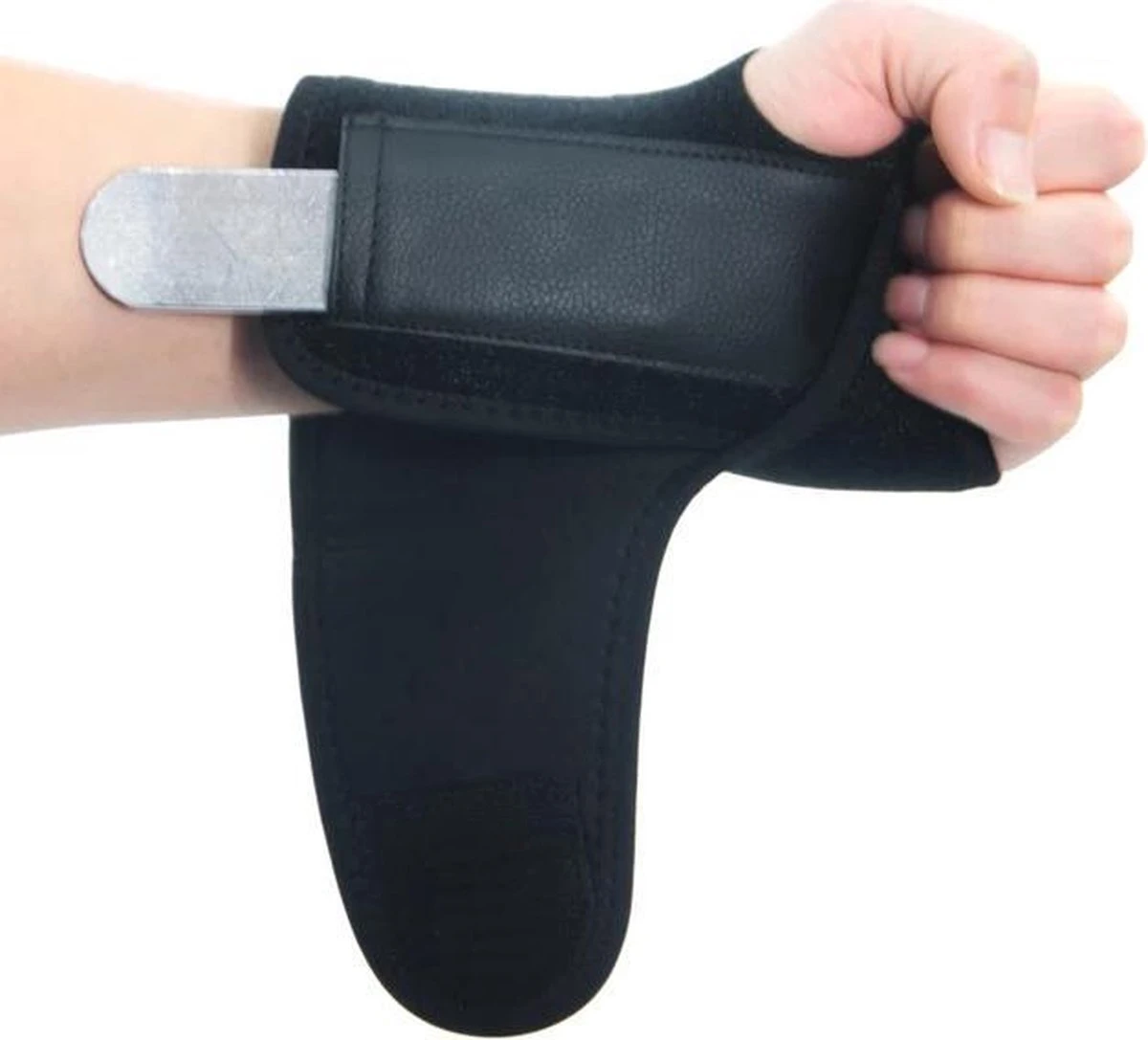 Polsbrace - Polssteun - Links - Universele Deluxe Carpaal Tunnel Syndroom Polsbrace - Zwart 9 Polsbrace - Polssteun - Links - Universele Deluxe Carpaal Tunnel Syndroom Polsbrace - Zwart - Afbeelding 7
