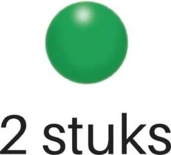 2 Stuks Stressbal Om Hand, Pols Of Onderarm Te Versterken - Groen -Merkloos Winkel 1200x1088 2