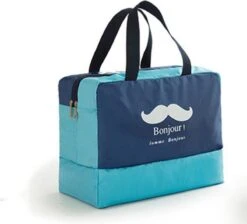 TDR-Multifunctionele Waterdichte Tas Met Aparte Compartimenten Voor Droge En Natte Kleding En Een Schoenenvak - Ideaal Voor Strand, Zwembad, Sport, Reizen En Meer - Marineblauw - 35 X 17 X 29 Cm -Merkloos Winkel 1200x1089 11