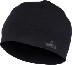 NOMAD® Beanie Stretch - Warme Muts Voor Herfst En Winter - Zwart - Heren & Dames - Ademende Wol - Goede Vochtafvoer