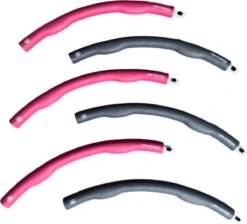Orange85 Hoepel Fitness - Hoelahoep 100cm - Volwassenen - Hoepelen - Hoolahoop - Sport - Grijs - Roze - 1,2 Kg - Soft - Afvallen -Merkloos Winkel 1200x1089 6