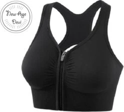 Sportbeha Met Voorsluiting - Zwart - Small 26 Sportbeha Met Voorsluiting - Zwart - Small -Merkloos Winkel 1200x1090