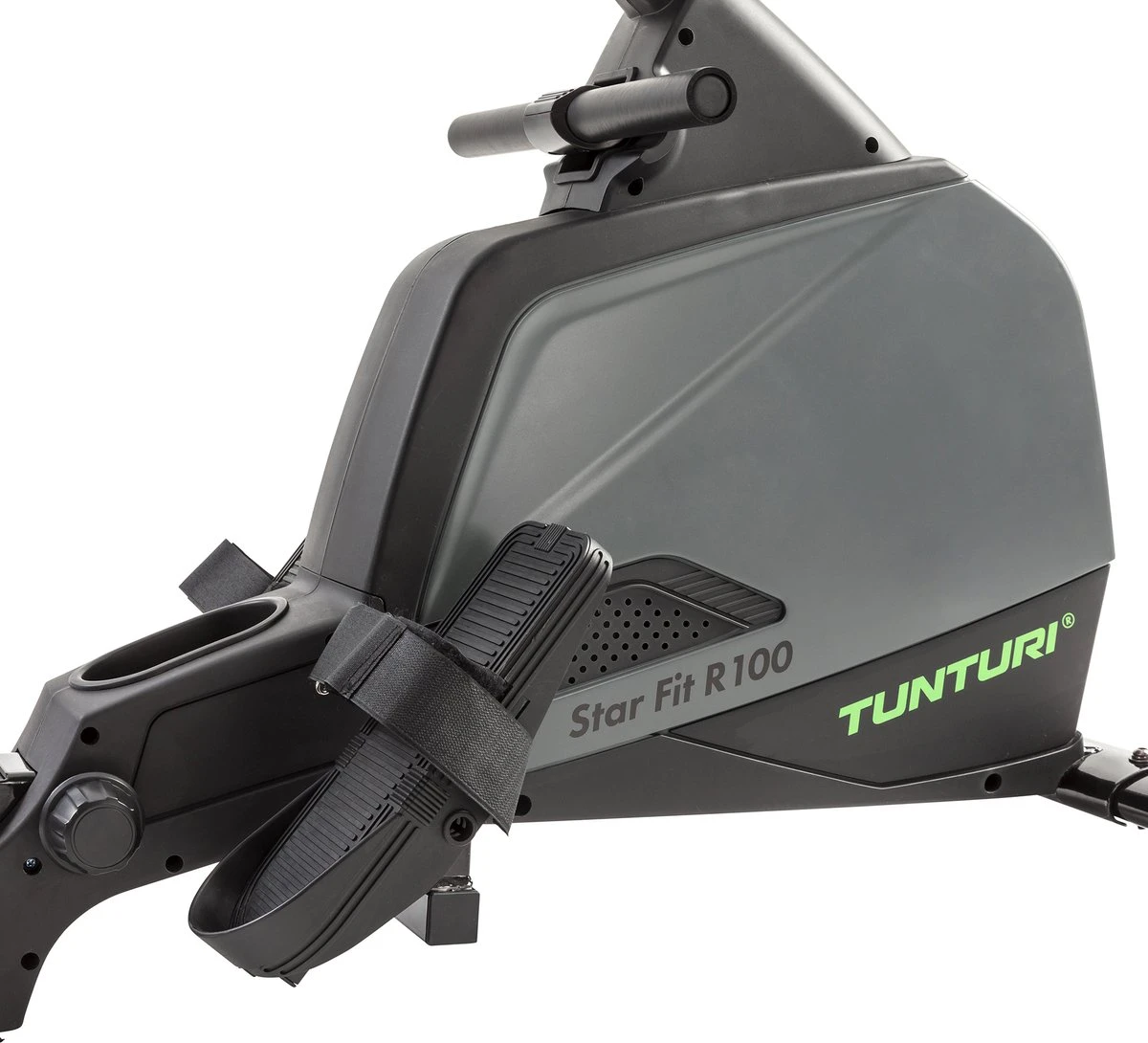 Tunturi Star Fit R100 Roeitrainer - Roeimachine Met 24 Weerstandsniveaus - Roeiapparaat Voor Thuis - Opklapbaar - Kleur: Zwart 11 Tunturi Star Fit R100 Roeitrainer - Roeimachine Met 24 Weerstandsniveaus - Roeiapparaat Voor Thuis - Opklapbaar - Kleur: Zwart - Afbeelding 9