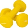 Tunturi Dumbbell Set - 2 X 1,5 Kg - Vinyl - Geel - Incl. Gratis Fitness App -Merkloos Winkel 1200x1091 20