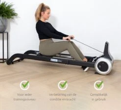 BluMill Roeitrainer - Inklapbaar - LED Scherm - Met Timer - 6 Verschillende Standen -Merkloos Winkel 1200x1091 24