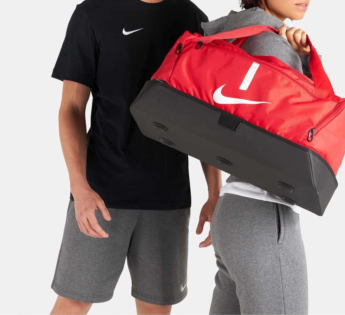 Nike Sporttas - Rood/zwart/wit 5 Nike Sporttas - Rood/zwart/wit - Afbeelding 3