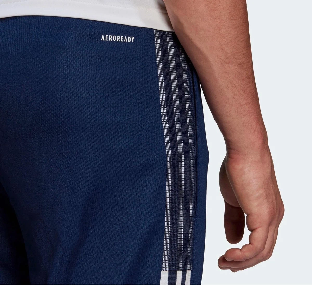 Adidas Adidas Tiro 21 Sportbroek - Maat L - Mannen - Navy - Wit 10 Adidas Adidas Tiro 21 Sportbroek - Maat L - Mannen - Navy - Wit - Afbeelding 8