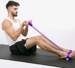 AWEMOZ Elastische Buikspiertrainers - Ab Trainer - Ab Roller - Ab Wheel - Buikspierwiel - Buikspieren - Total Abs - Resistance Band -Merkloos Winkel 1200x1094 224