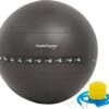 Tunturi Fitnessbal - Gymball - Swiss Ball - 65 Cm - Anti Burst - Incl. Pomp - Zwart - Incl. Gratis Fitness App