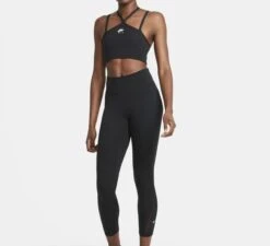 Nike One Dri-FIT Mid Rise 7/8 Sportlegging Dames - Zwart - Maat M -Merkloos Winkel 1200x1095 4