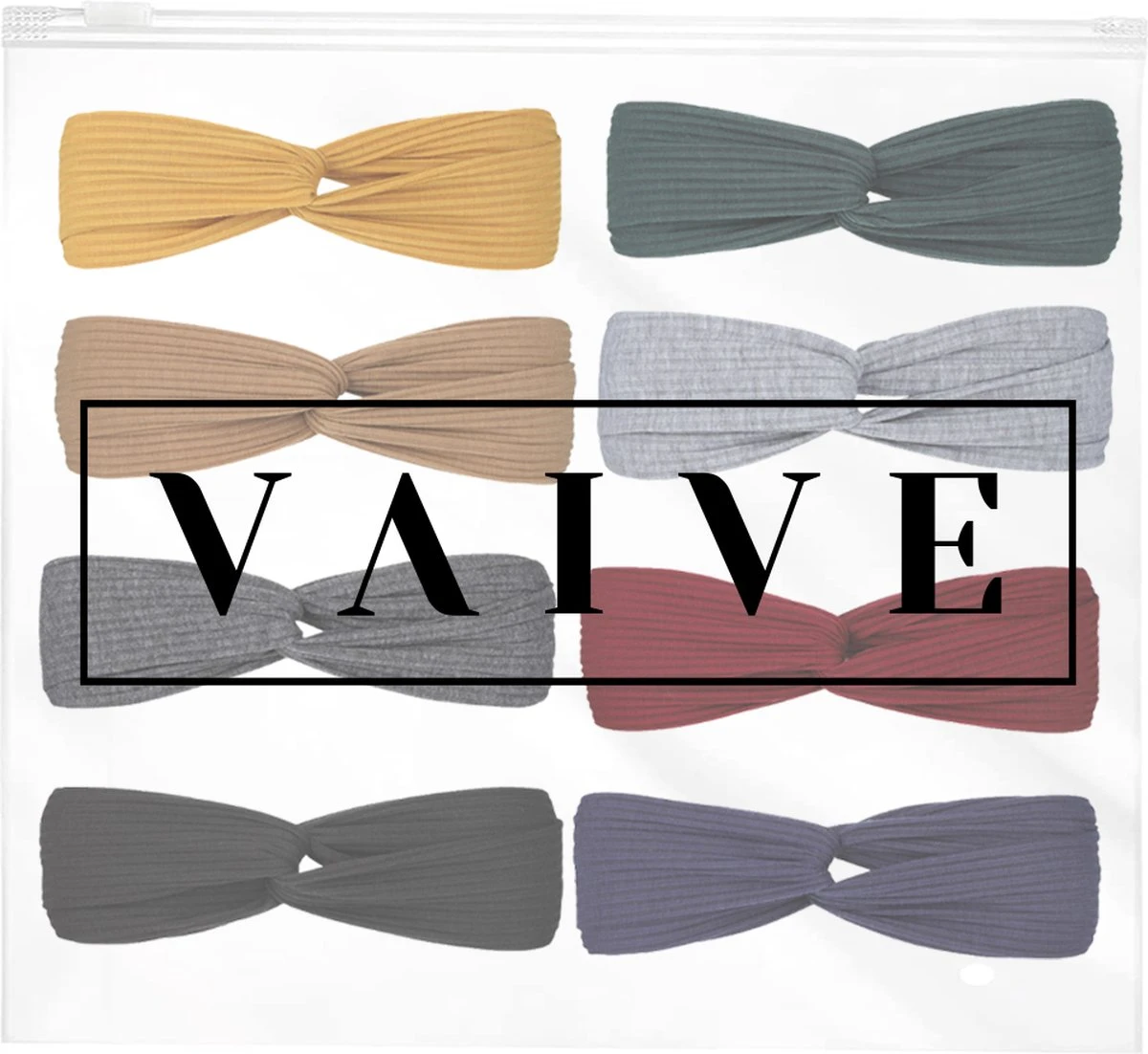 VAIVE Haarband Dames - 8 Stuks - Haarbanden Meisje - Hoofdband - Sport 9 VAIVE Haarband Dames - 8 Stuks - Haarbanden Meisje - Hoofdband - Sport - Afbeelding 7