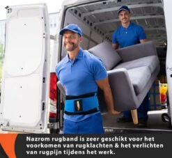 NAZROM® Rugbrace - Rugband Voor Onderrug - Rug & Houding Corrector Voor Onmiddellijke Rugondersteuning, Pijnverlichting En Draagcomfort - Postuur Corrector - M -Merkloos Winkel 1200x1104 20